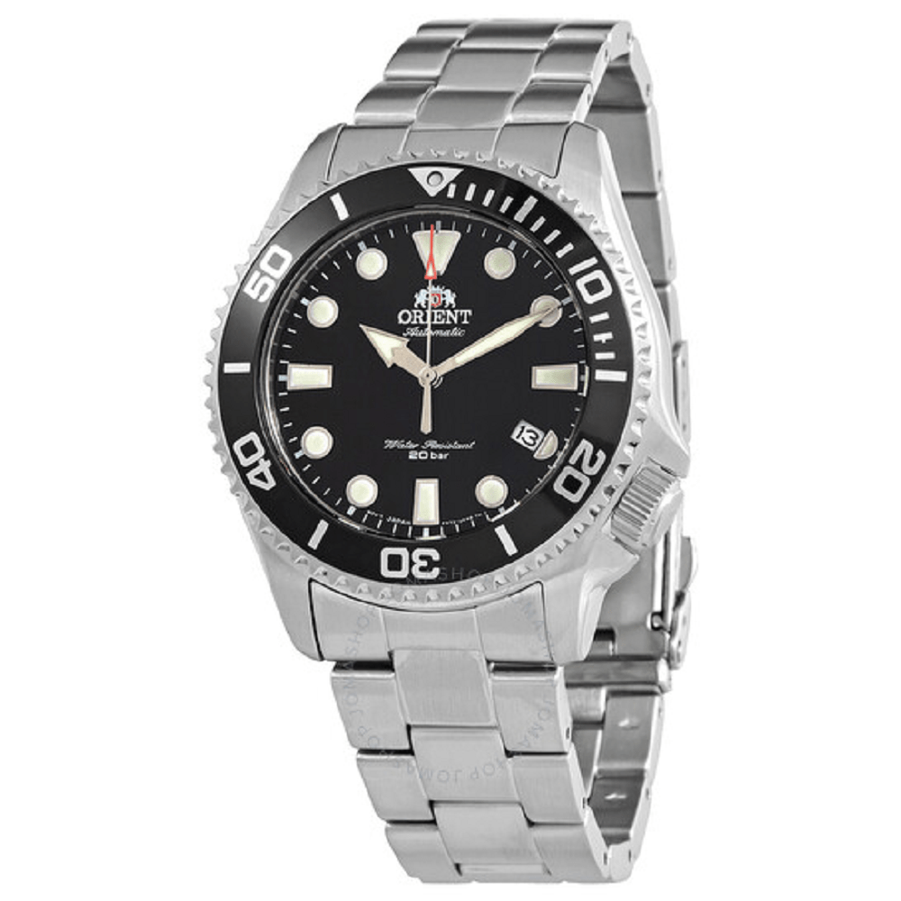 Orient Triton RAAC0K01B10B Sapphire Crystal Black Divers Automatic
