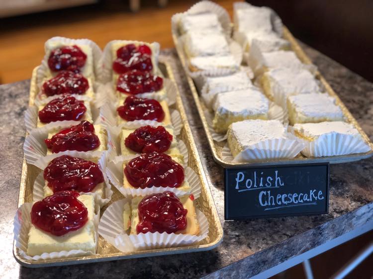 Polish Cheesecake Chrusciki Bakery