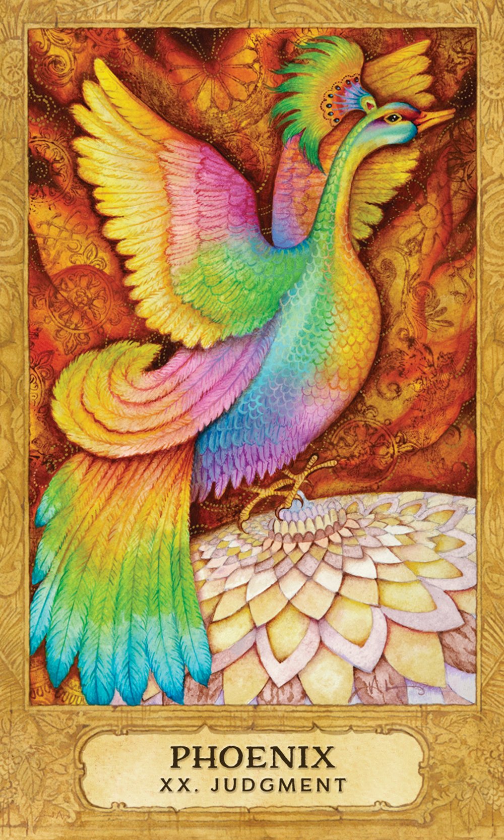 20 Phoenix Chrysalis Tarot
