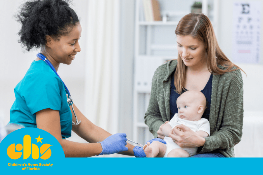 Infant Immunization Week Standard Vaccination Schedule Children's