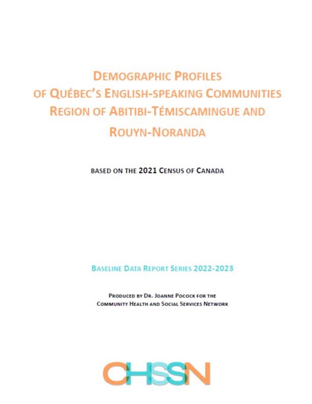 Demographic Profiles of Quebec's Englishspeaking Communities Region