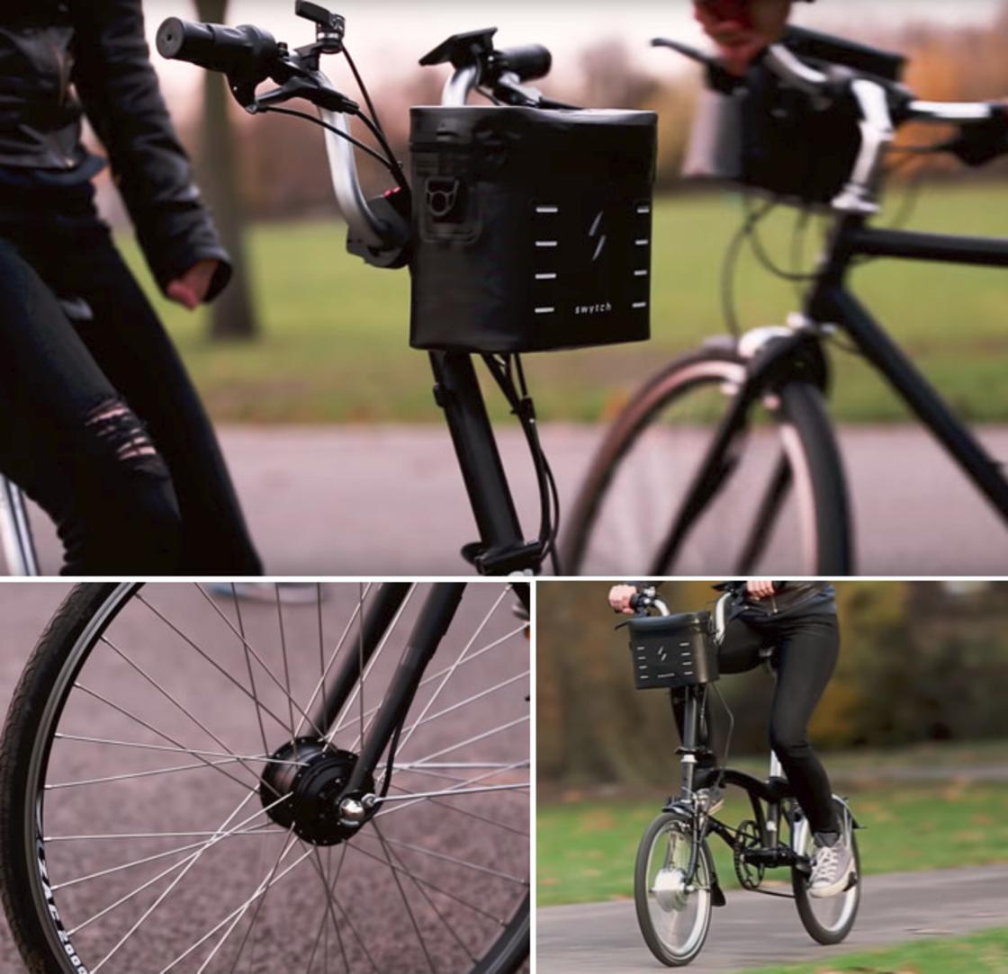 どんな自転車も電動アシスト自転車へ変身！取り付けて電動化できるキット「Swytch」 中2イズム