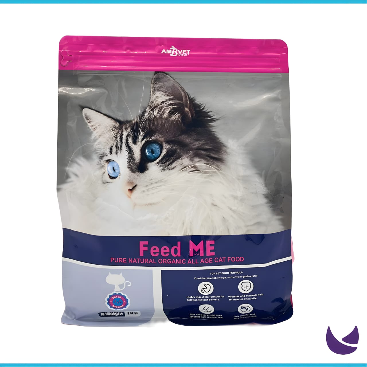 Feed Me Cat Food Organic All Age Cat Food Chubby Meows