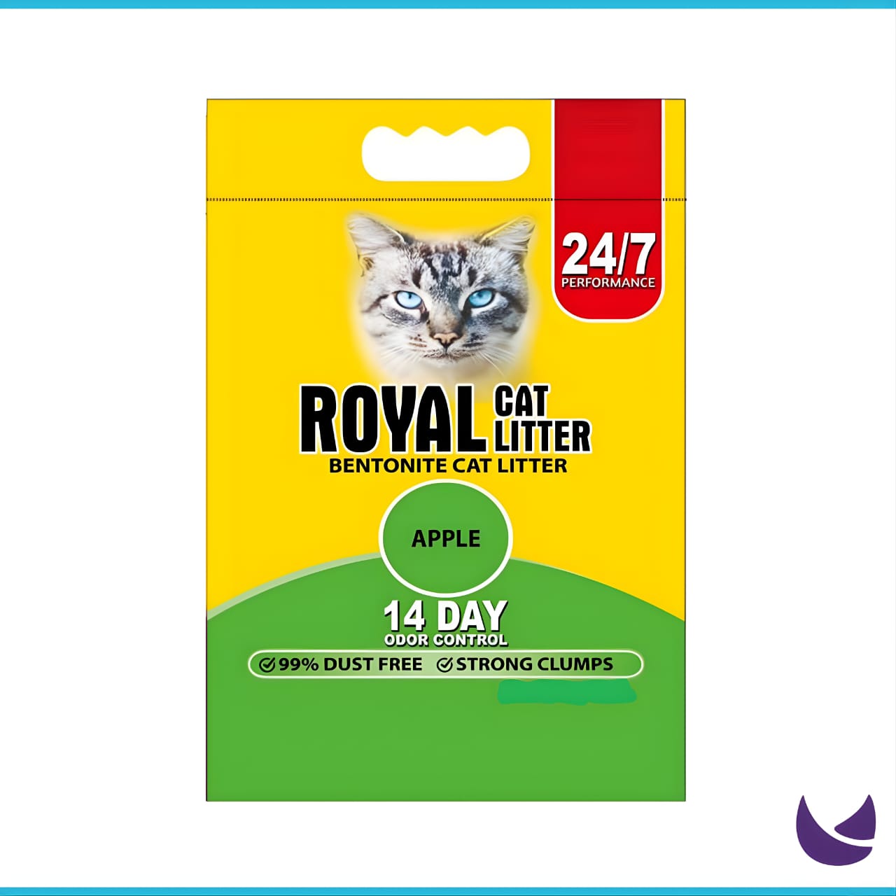 Royal Cat Litter Bentonite Cat Litter Chubby Meows