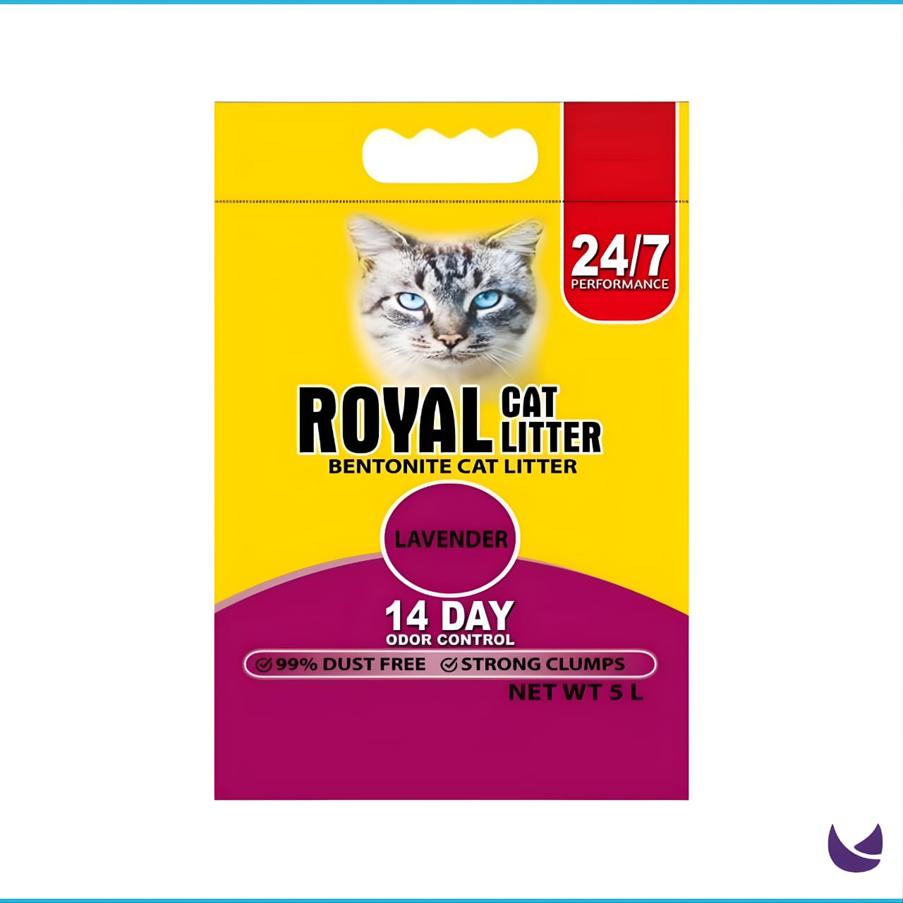 Royal Cat Litter Bentonite Cat Litter Chubby Meows