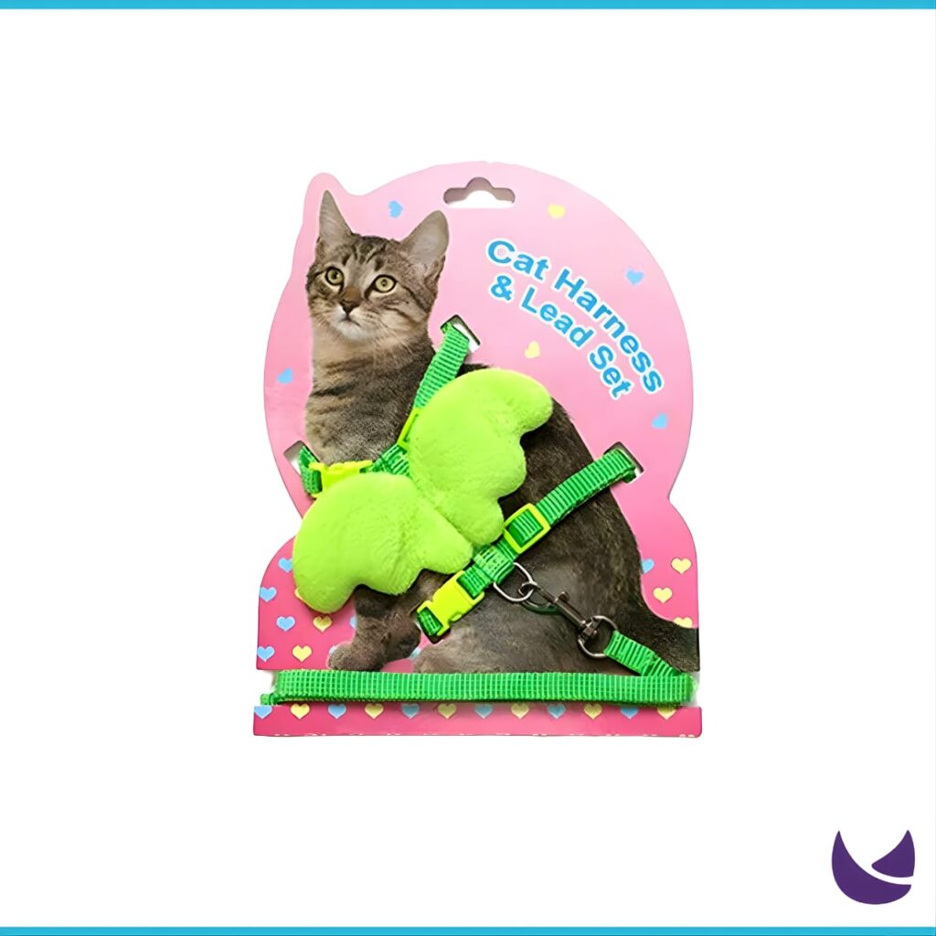 Angel Cat Harness and Lead Set Chubby Meows