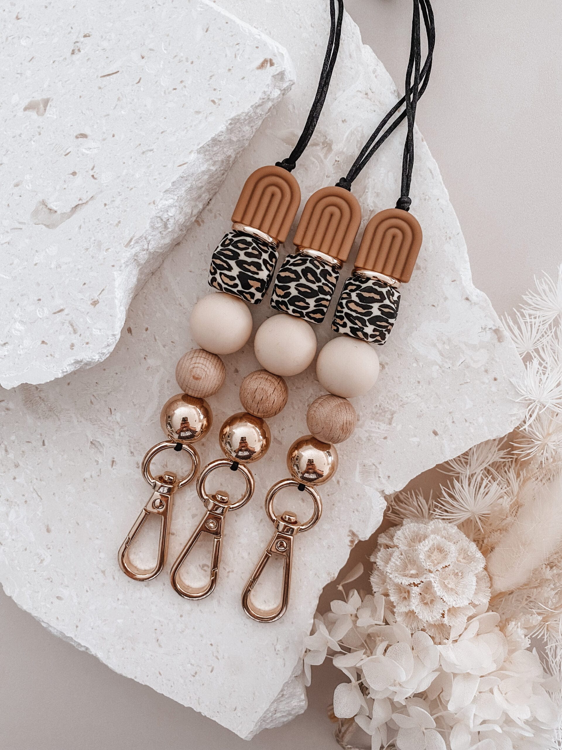 Beaded Lanyards Chuckle & Wood