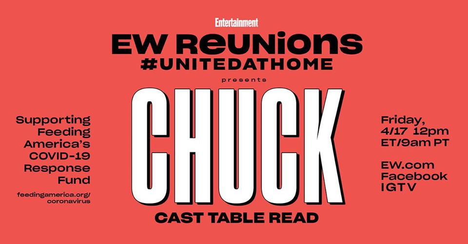 Chuck Cast Reuniting for Table Read!