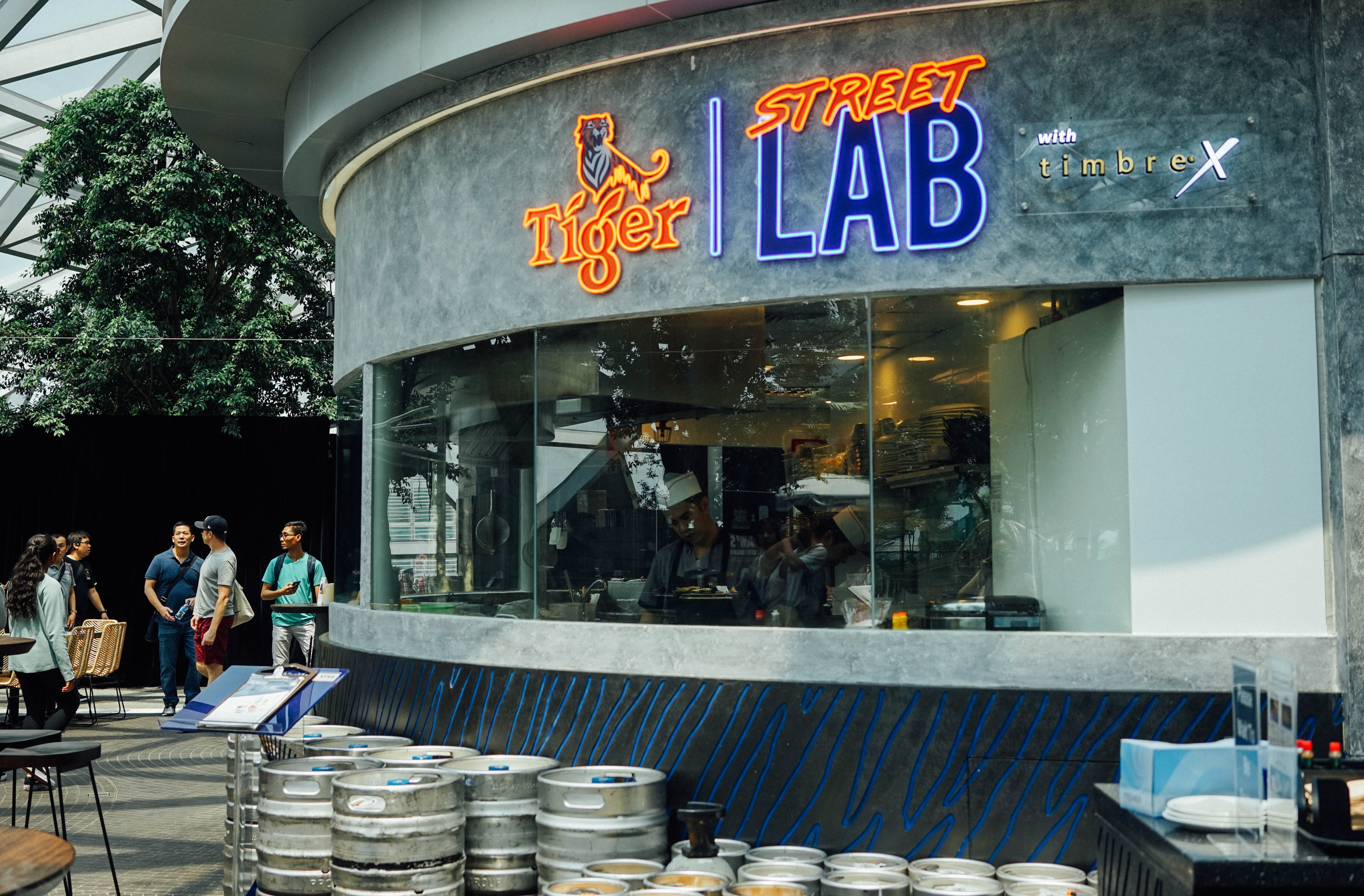 Tiger Street Lab by Tiger Beer Jewel Changi Airport Customisable