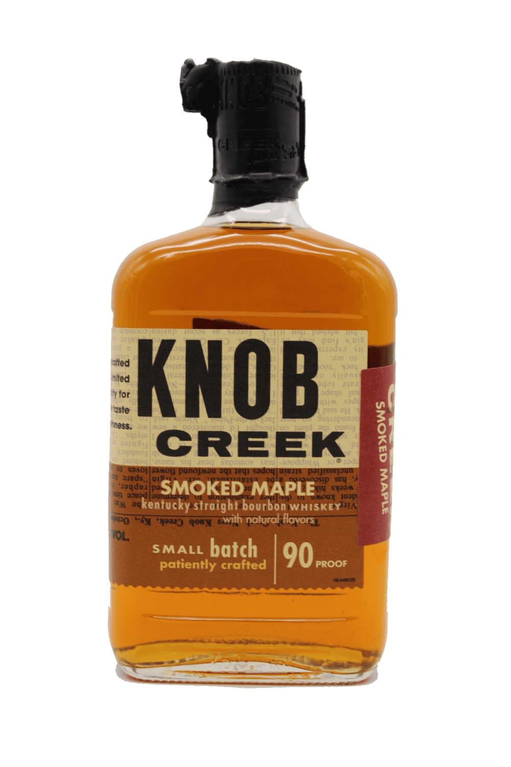 Knob Creek Smoke Maple Bourbon Whiskey Chugget