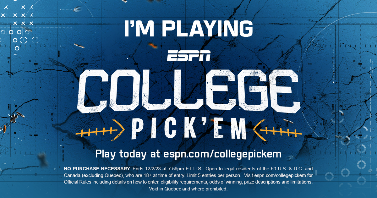 ESPN College Pick'em 2023 How to Play