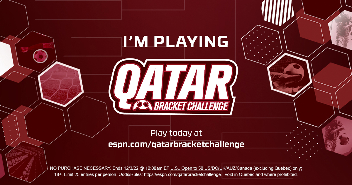 ESPN Qatar Bracket Challenge Make Picks