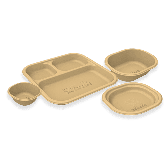 Biodegradable Dinnerware EcoFriendly Plates, Bowls by Chuk