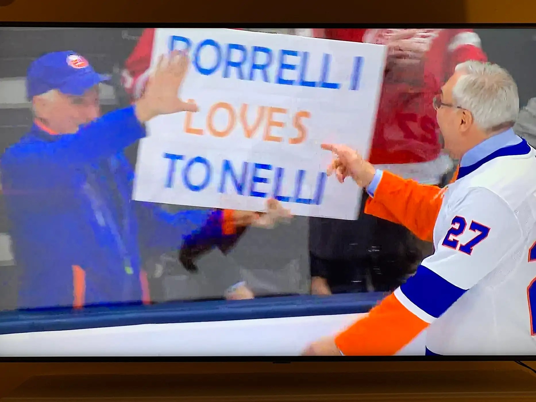 Borrelli Loves Tonelli! My Dad Had The Time Of His Life At The