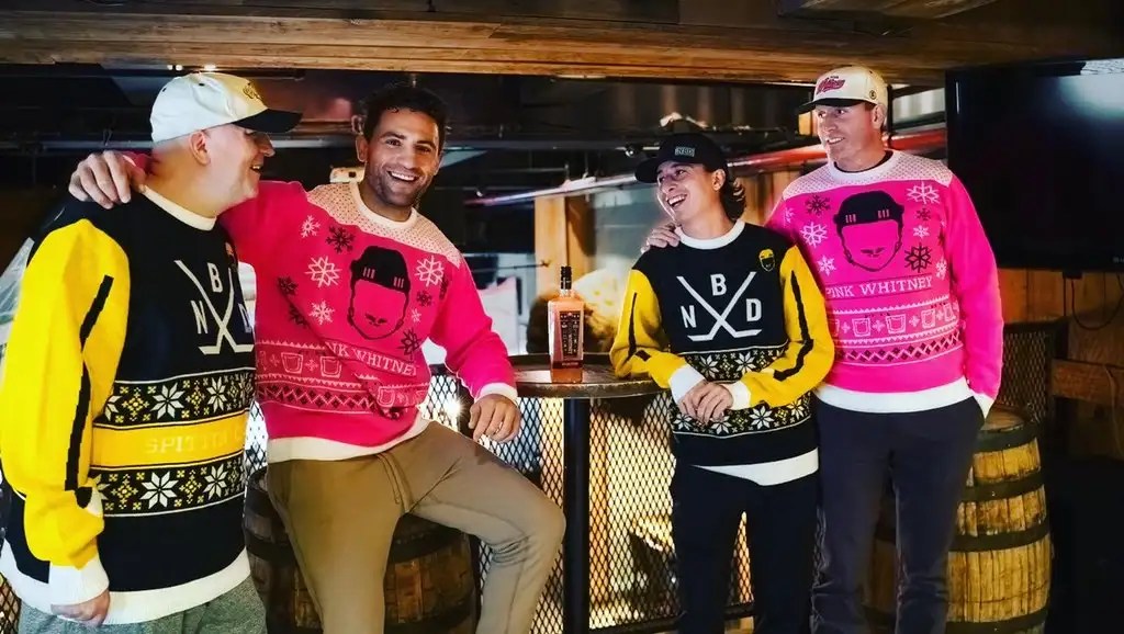 Get 20 Off Your Spittin' Chiclets/Pink Whitney Ugly Sweaters Right