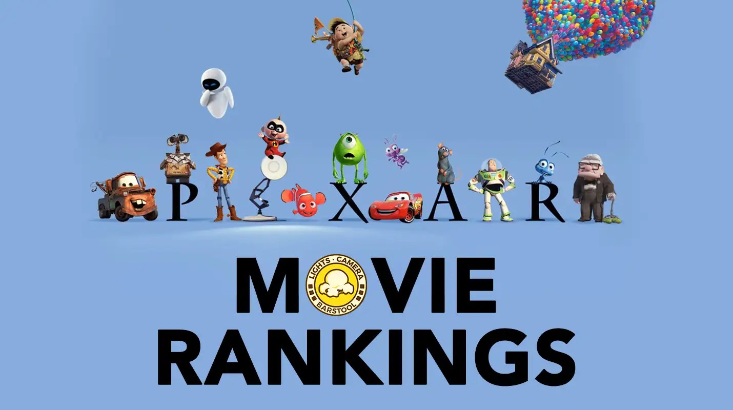 Ranking All The Pixar Movies Barstool Sports