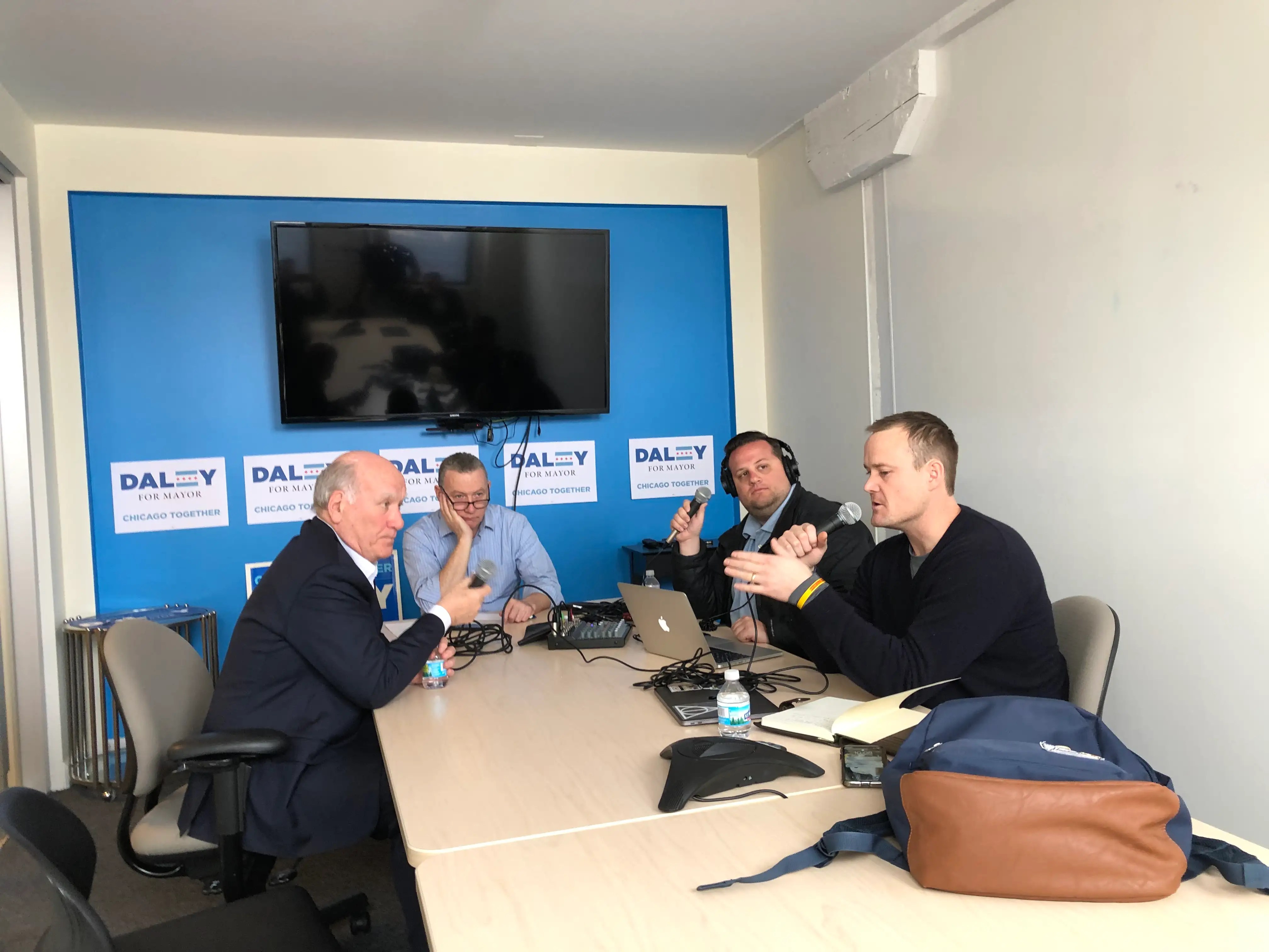 Chicago Dog Walk Mayoral Candidate 2 Interview With Bill Daley