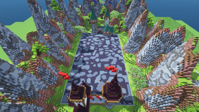 Medieval PVP Arena | 1v1 Arena | 200x60 | Chunkfactory