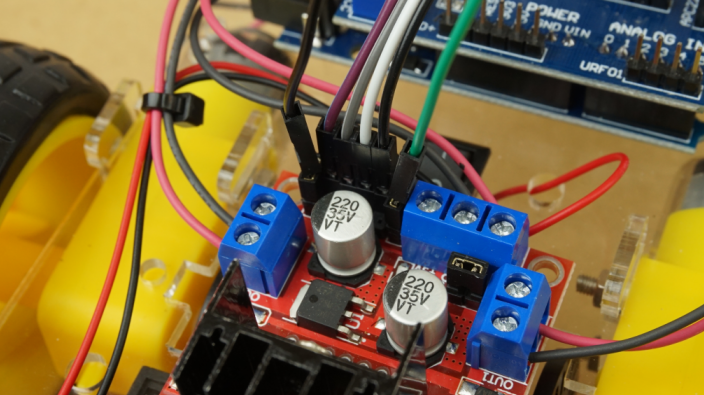 モーターコントローラー L298N │ 中学生のためのプログラミング講座