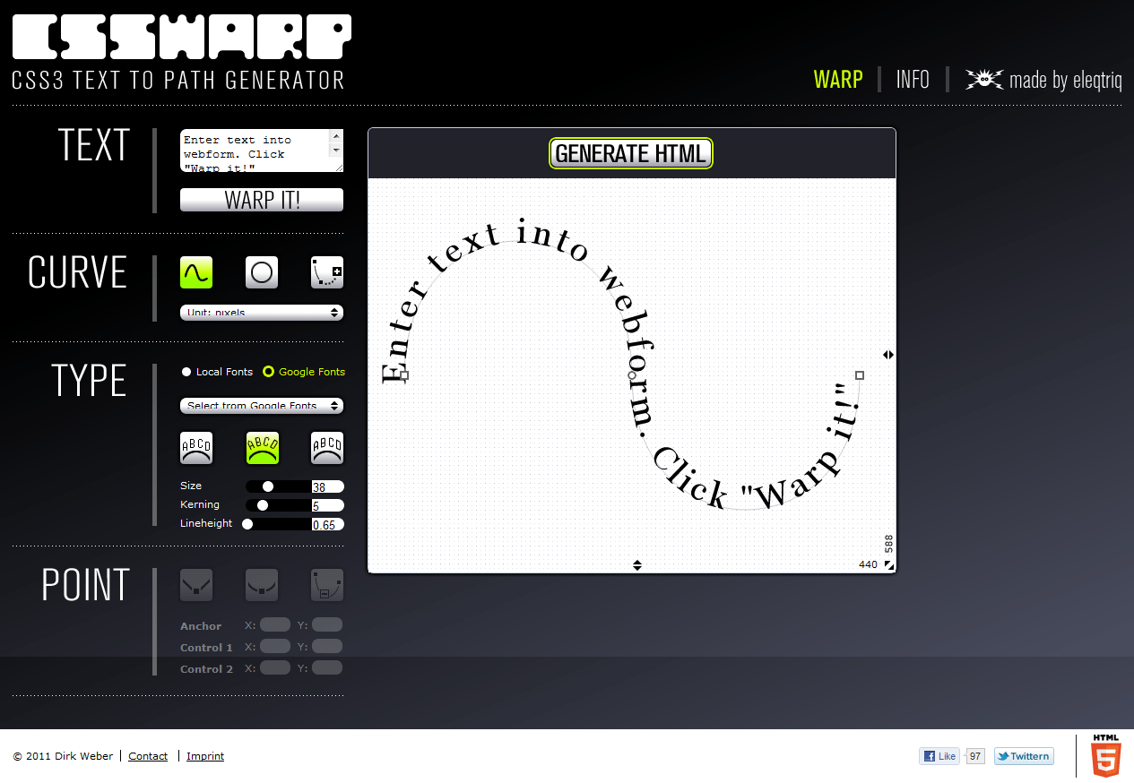 Create CSS Text Warp without Any Coding ChurchMag