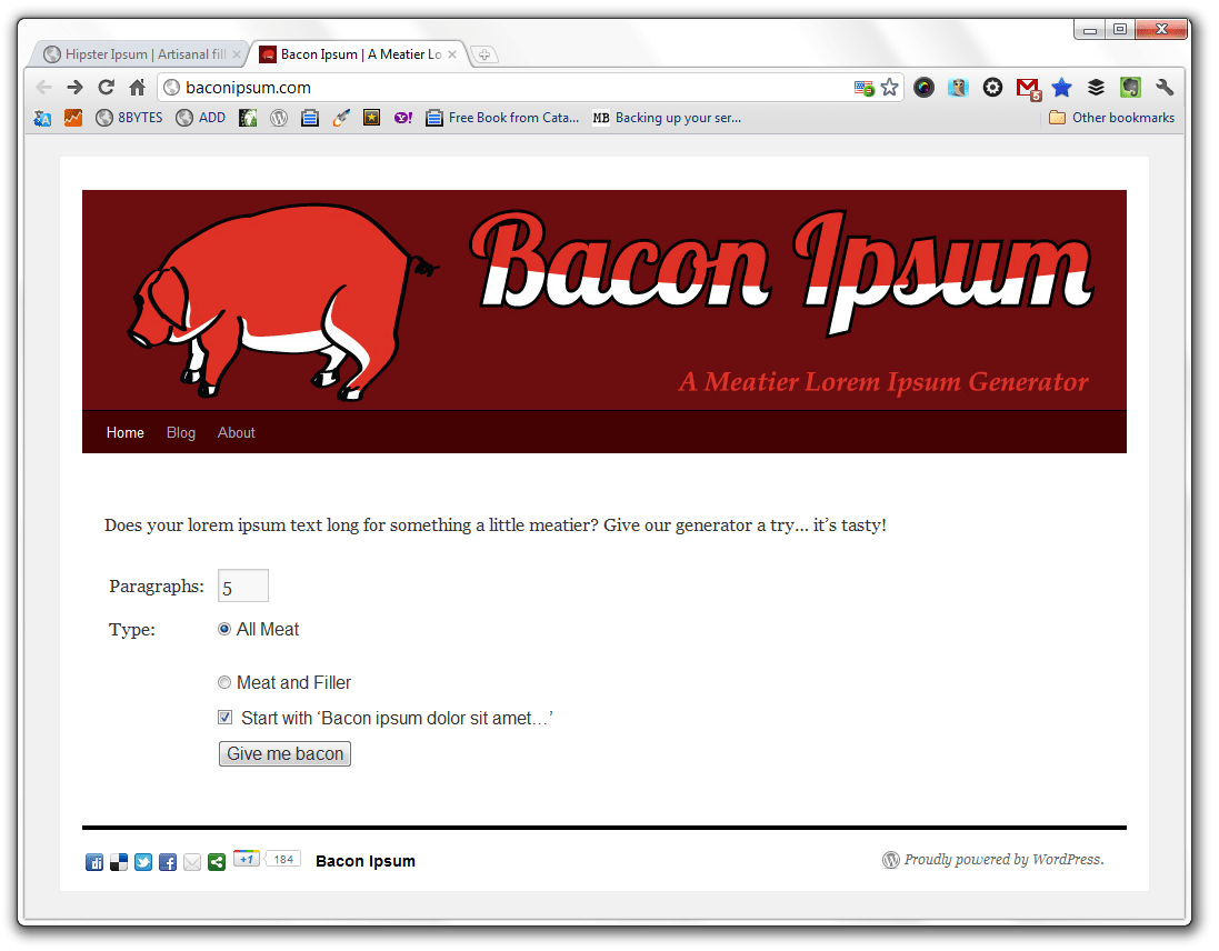 Add Bacon (or Hipster) to Your Lorem Ipsum ChurchMag