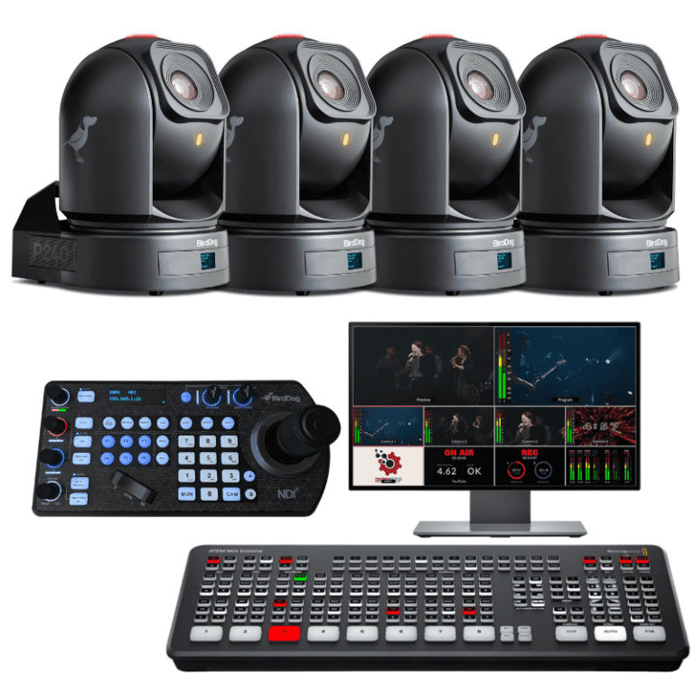 Move 4K 1Camera Live Streaming Kit ATEM Mini Pro Church Live