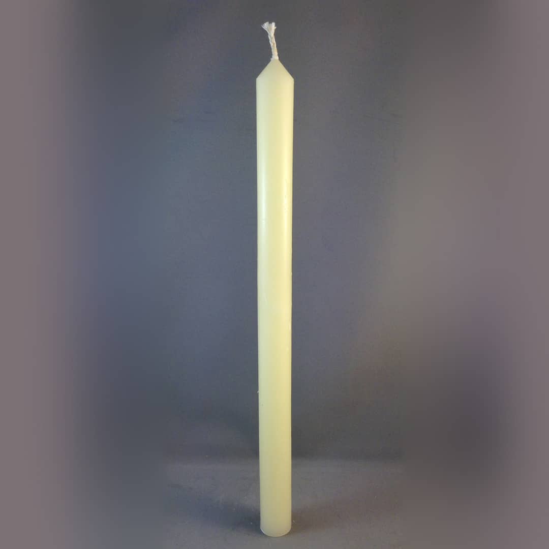 12 x 7/8 inch (300x22mm) candle Church Stores
