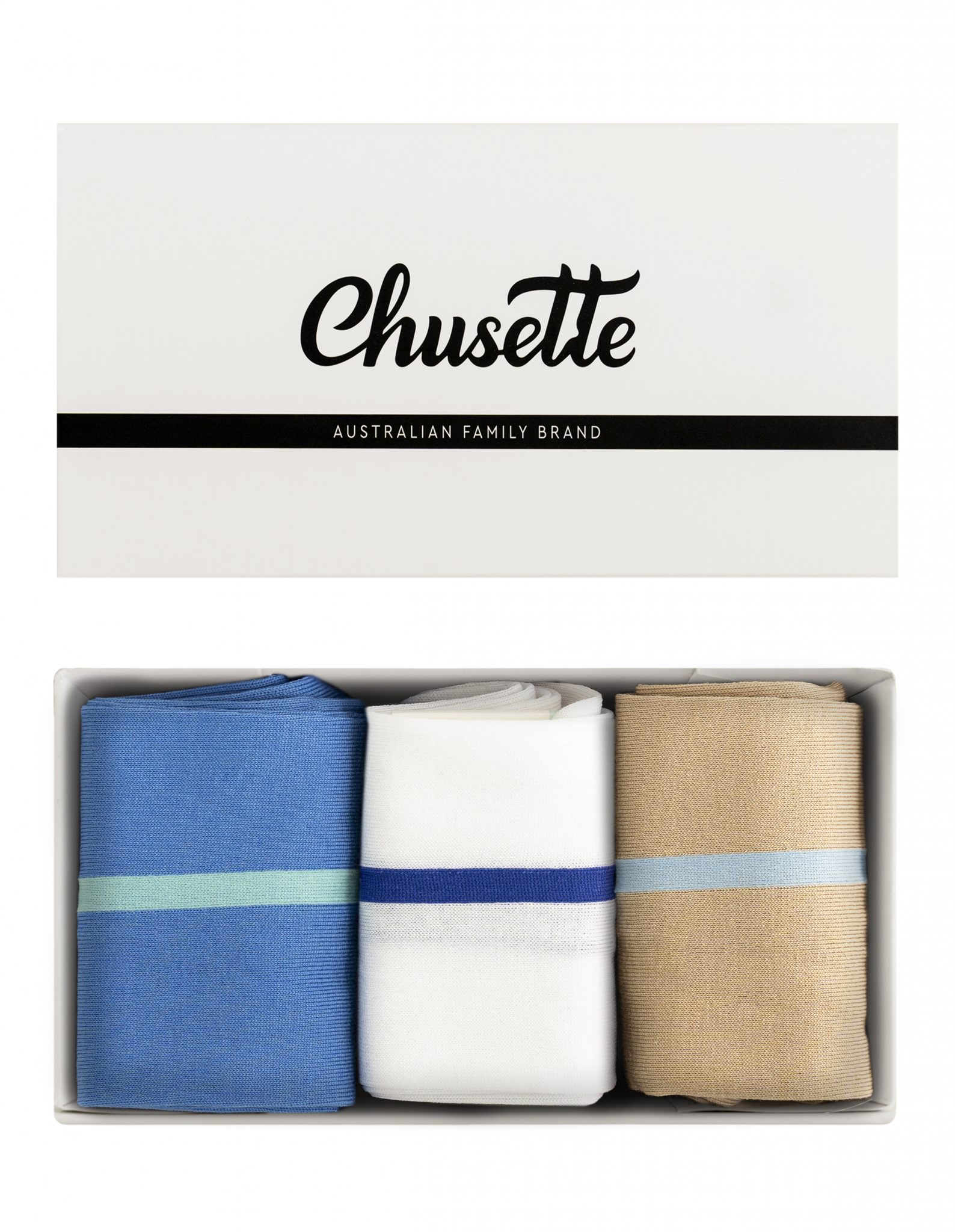 Premium cotton Men’s gift socks box Chusette