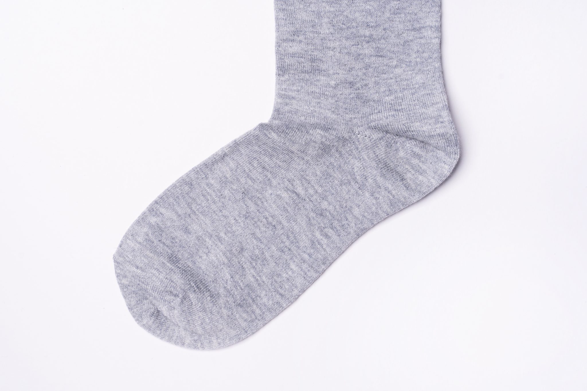 Knee High Cashmere Socks Cloud Grey Chusette