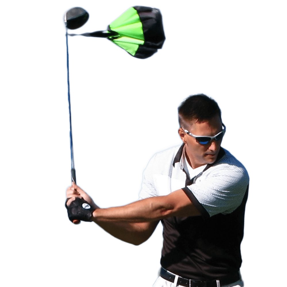 Chute Trainer Bat Swing Trainer and Golf Swing Trainer