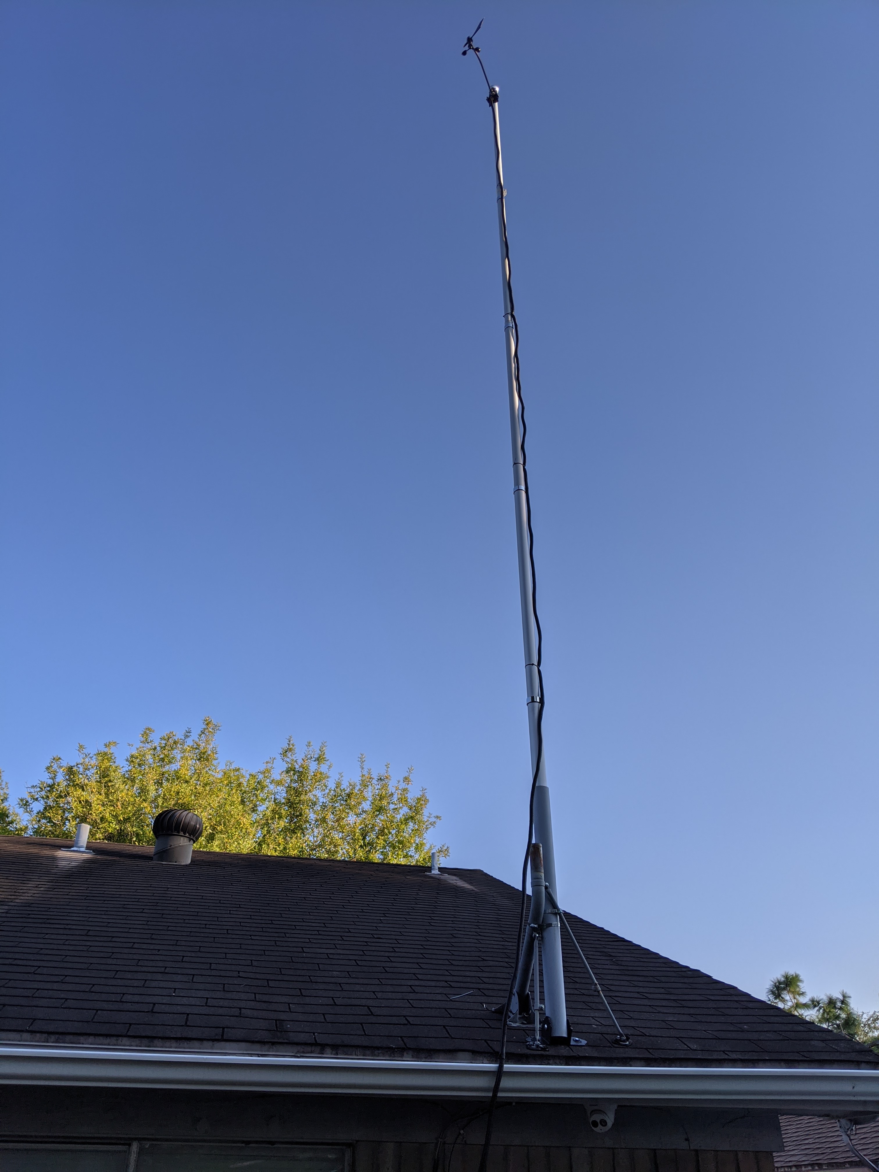 Pole mount anemometer julumuscle