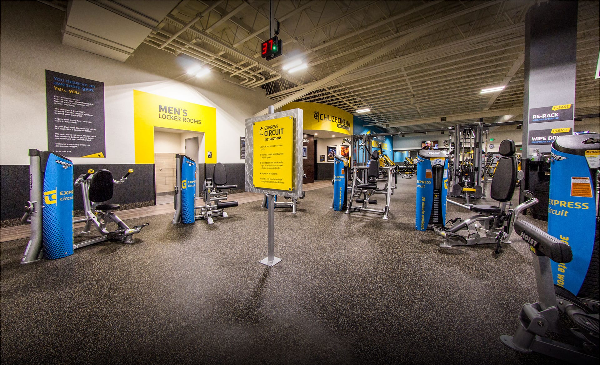 Circuit Training Chuze Fitness