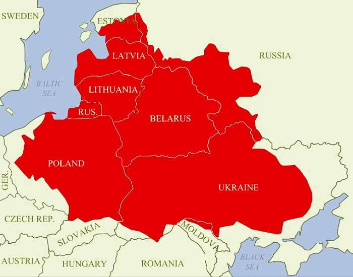 Map of Lithuania Map of Europe Europe Map
