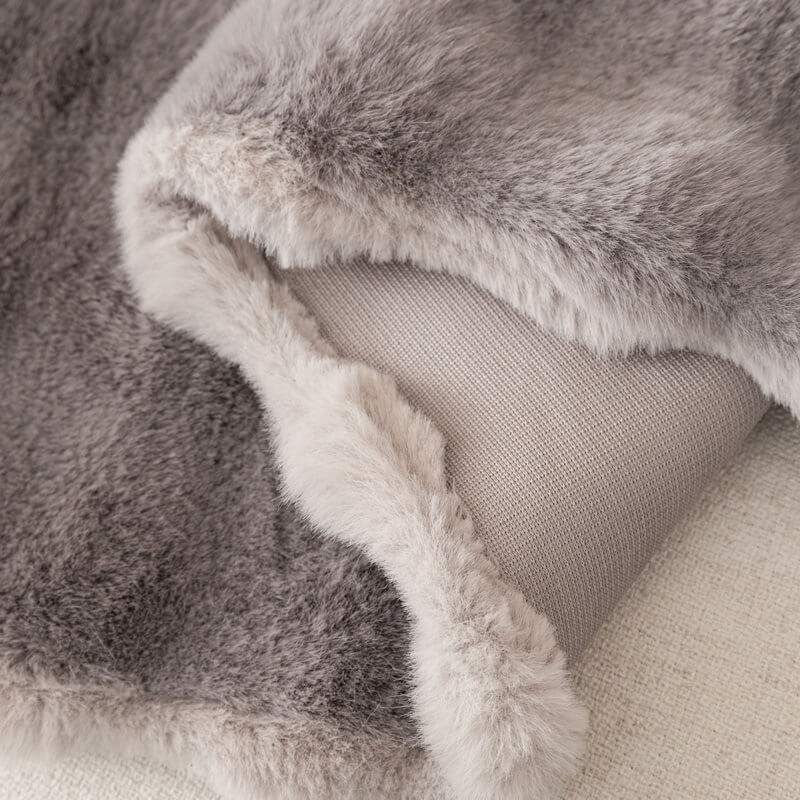 Nivtt Faux Fur Sofa Covers, Throws Blankets Sofa Slipcovers for Pets