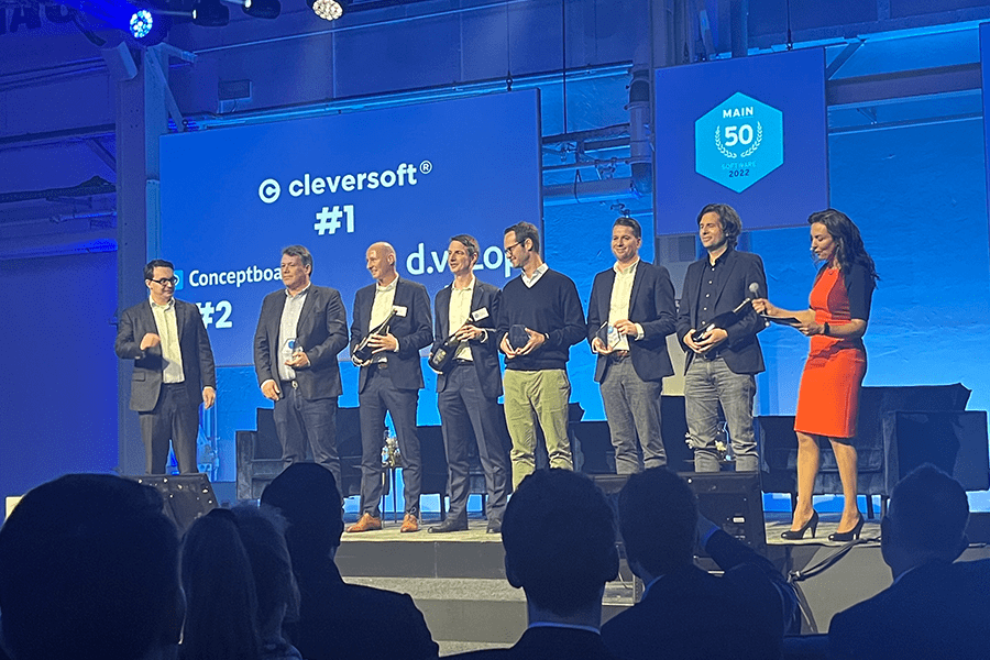 CI HUB is number 22 of the most successful 50 software companies in Germany