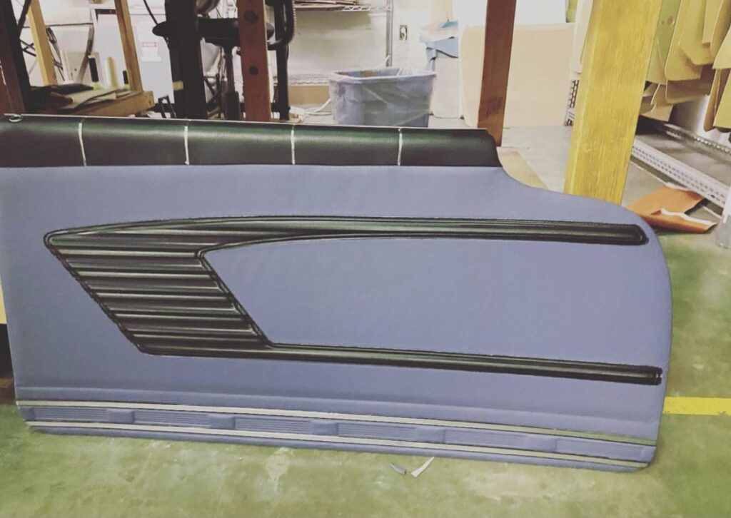 1959 Impala- a bit custom door panels - Ciadella Interiors