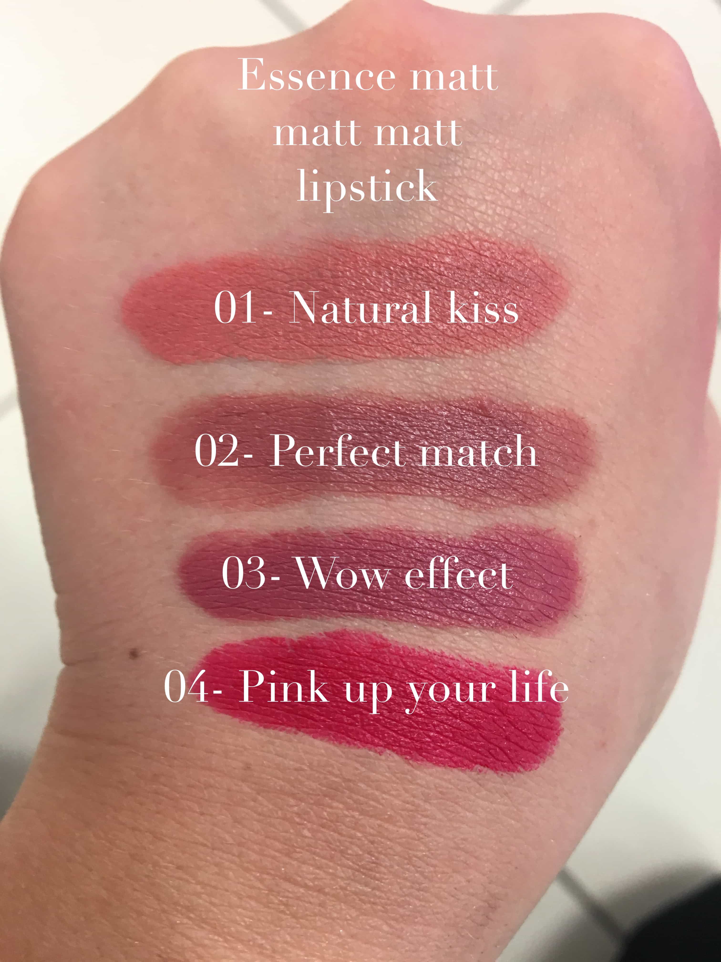 essence perfect match lipstick