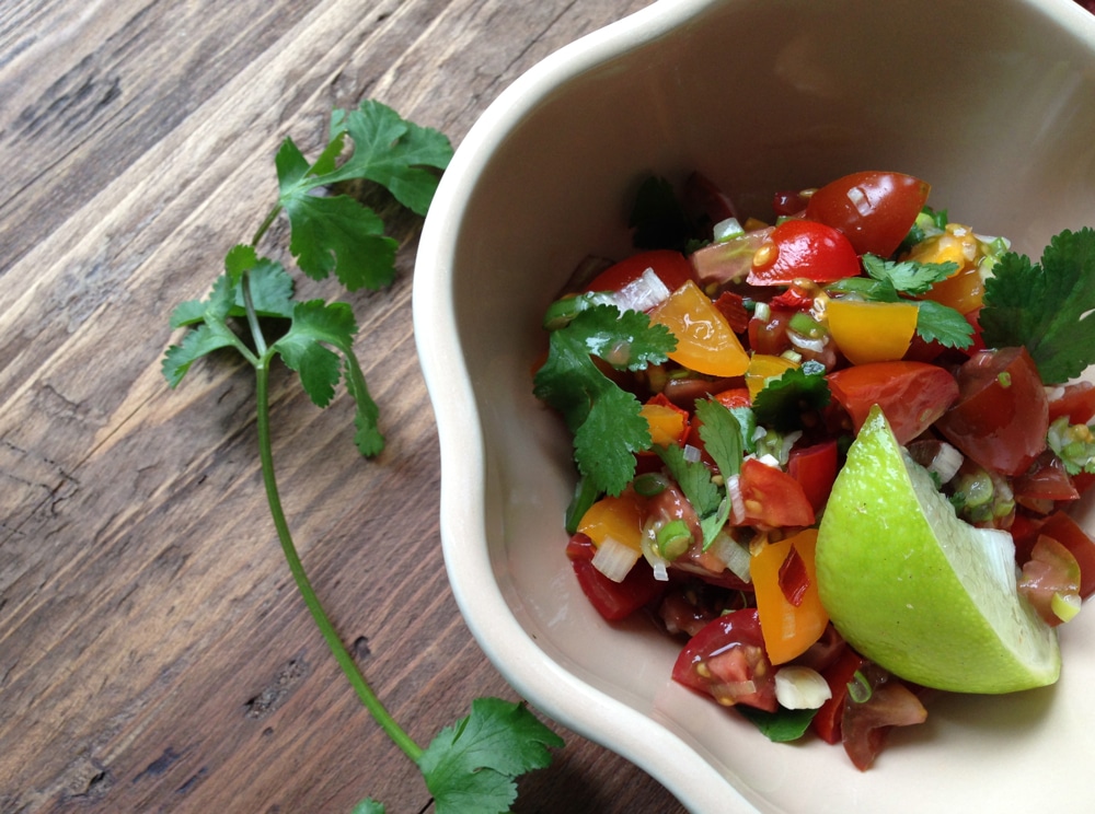 Heirloom Tomato Pico De Gallo Salsa Recipe Ciao Florentina