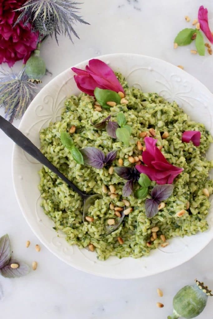 Spinach Brown Rice Recipe • CiaoFlorentina