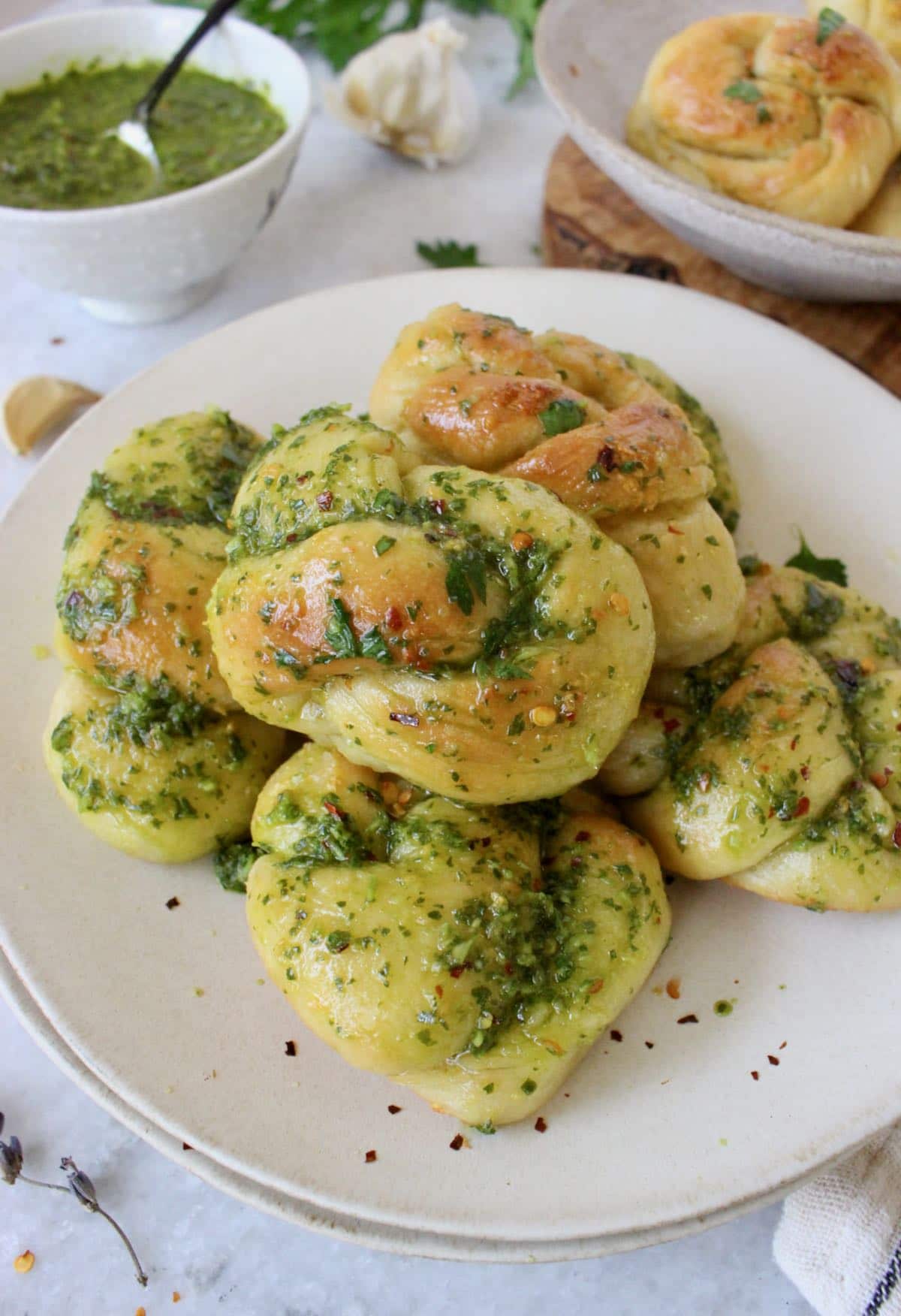 Garlic Knots Recipe • Ciao Florentina