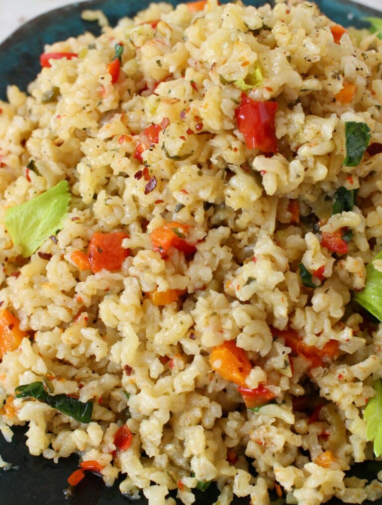 Brown Rice Pilaf Recipe + Video • Ciao Florentina