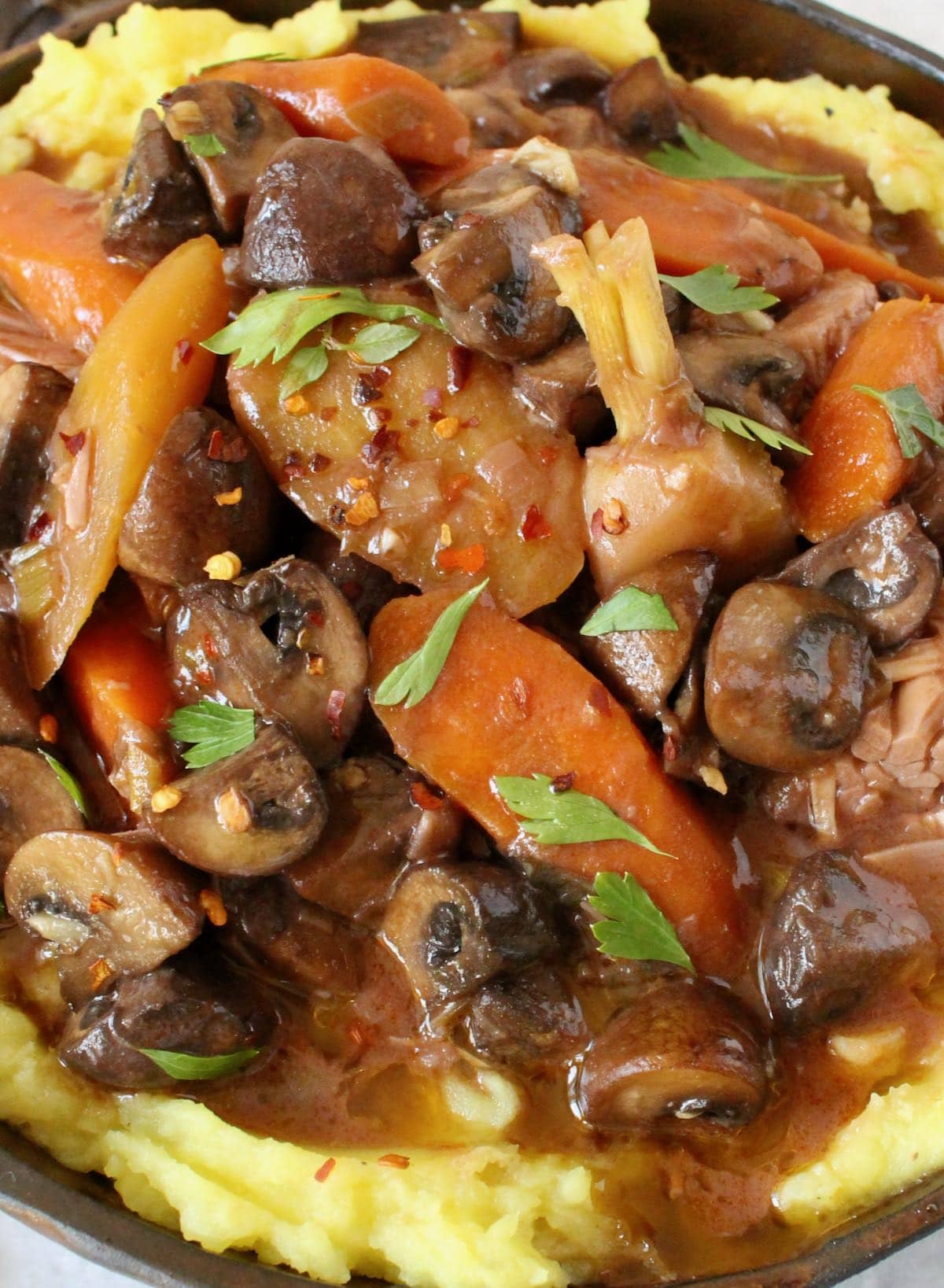 Mushroom Stew Recipe • Ciao Florentina