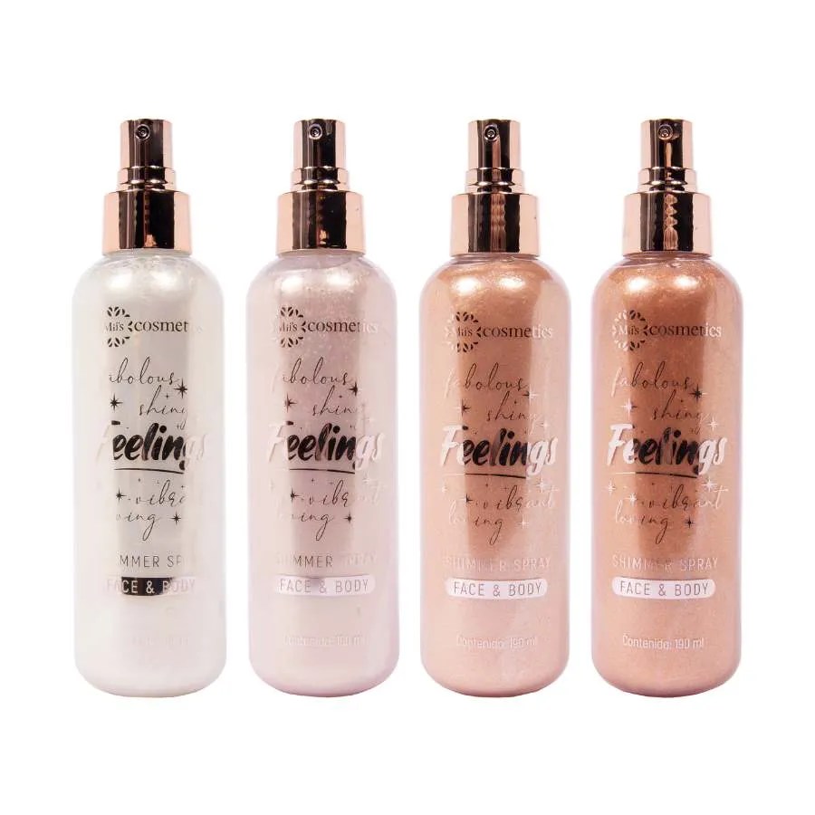 Shimmer Spray Feeling Miis Cosmetics Cibermake Tienda De Maquillaje