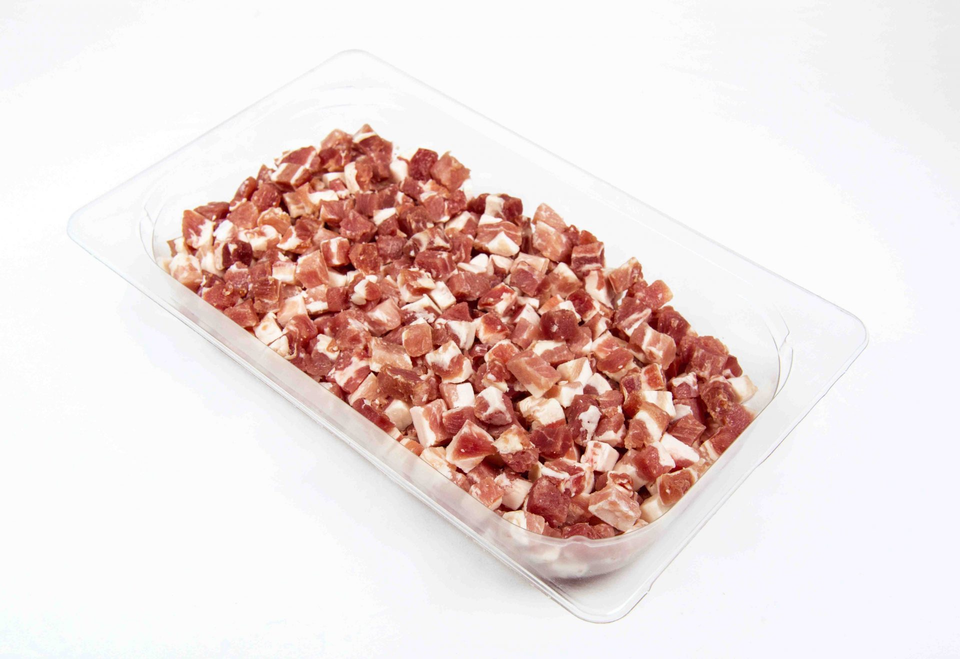CUBETTI PANCETTA AFFUMICATA 8 x 500g Cibosano