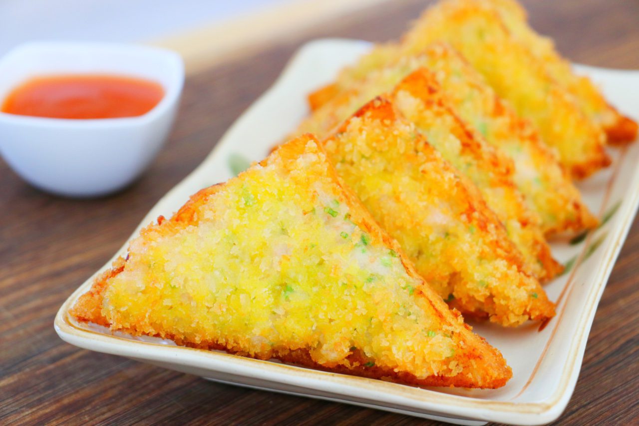 CiCi Li Crispy Shrimp Toast Recipe