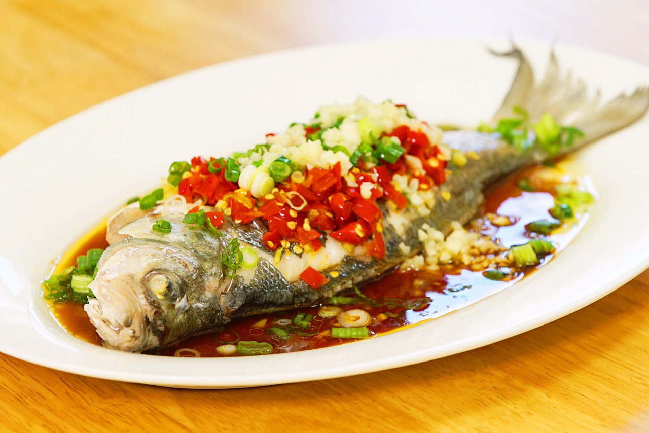 The Hottest Chilies Steamed Fish Recipe CiCi Li, Asian Home Cooking
