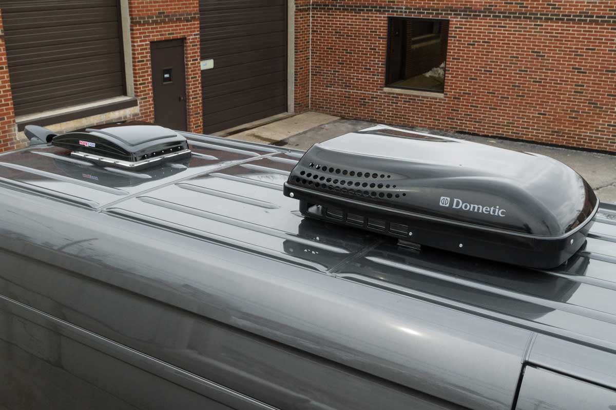 MercedesBenz Sprinter rear cargo HVAC for heating cooling