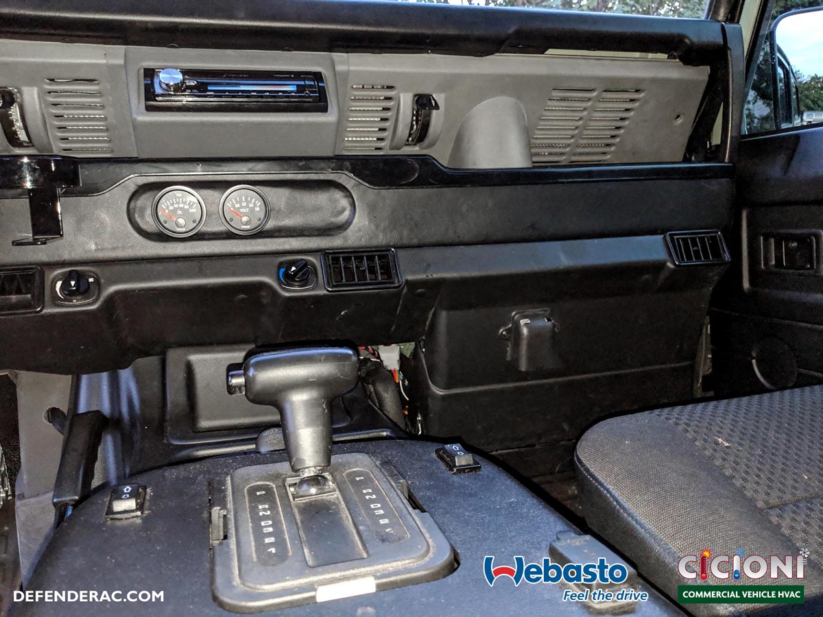 Land Rover Defender Air Conditioning AC System Kits by asto Cicioni