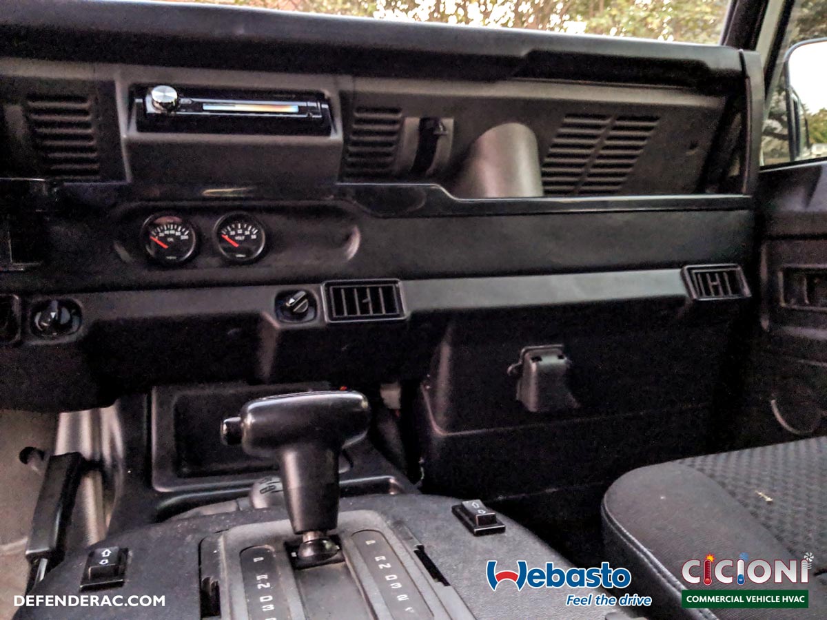 Land Rover Defender Air Conditioning AC System Kits by asto Cicioni