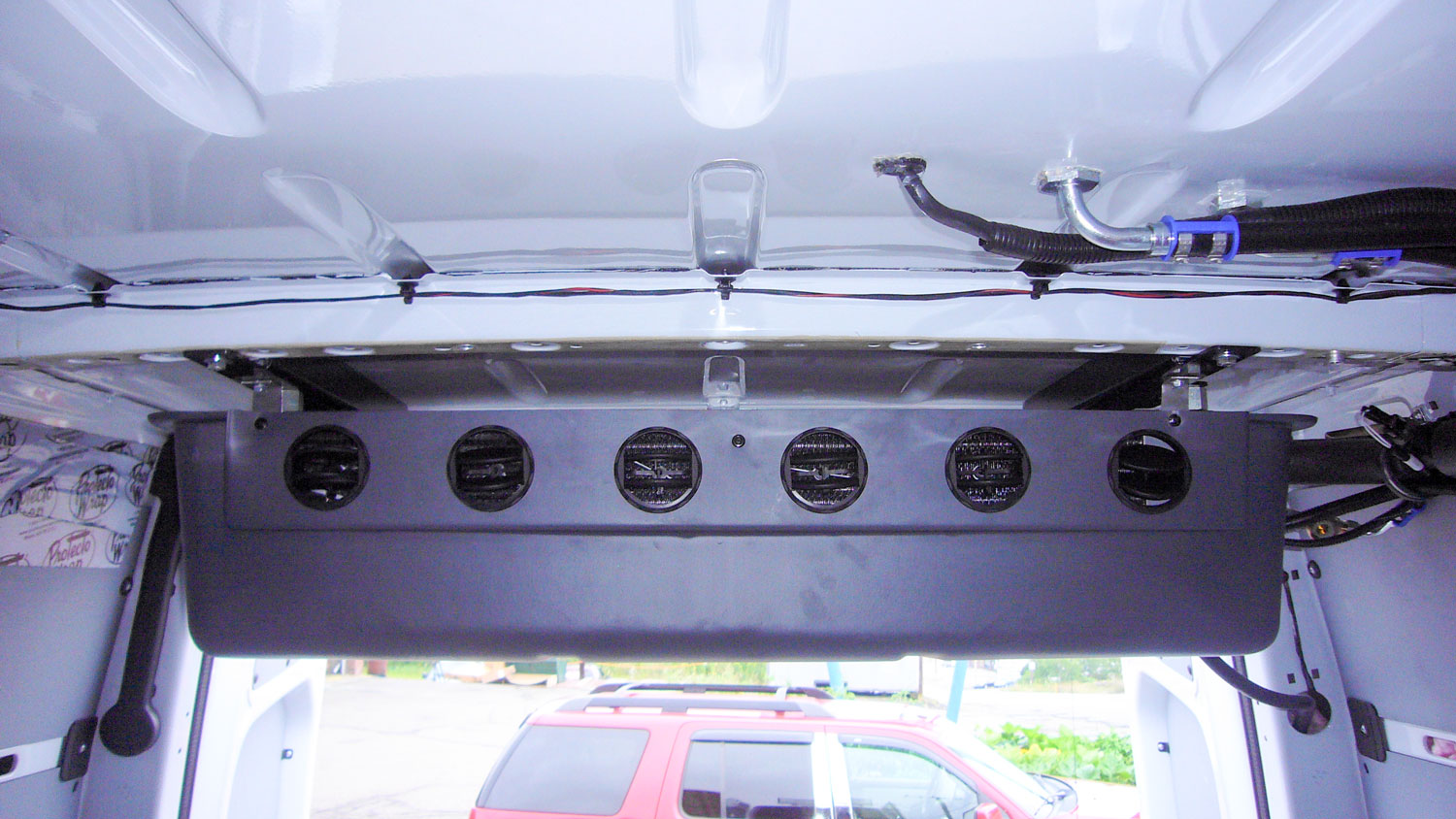 MercedesBenz Sprinter rear cargo HVAC for heating cooling